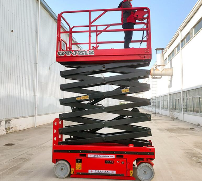 柞水自行走移动式升降机