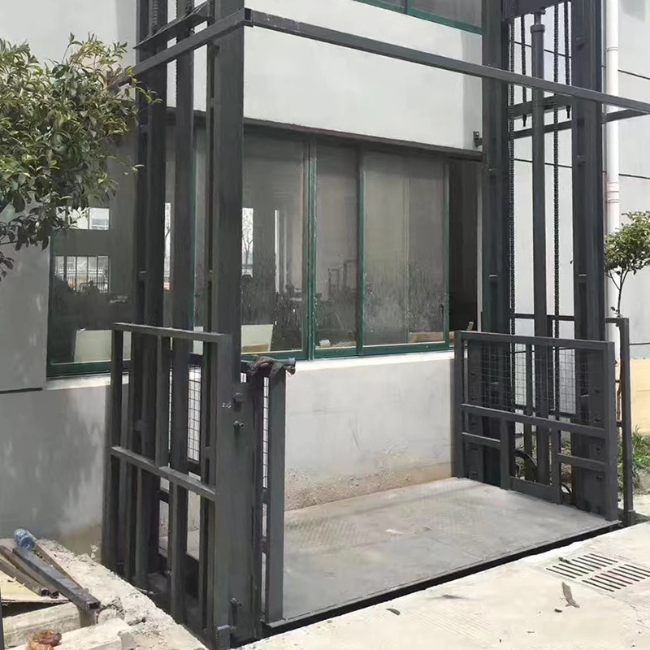 柞水5吨室外升降货梯